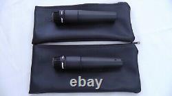Shure SM57 Cardioid Dynamic Instrument Microphones Pair