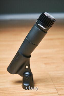 Shure SM57 Cardioid Dynamic Instrument with Microphone Mic Clip NEW