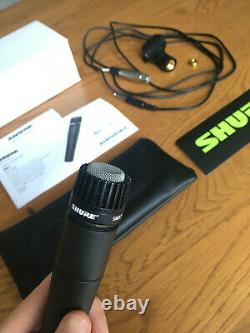 Shure SM57 Dynamic Instrument Microphone // Mic // Perfect'as new' condition