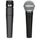 Shure Sm57 Instrument And Sm58 Vocal Dynamic Microphone Bundle