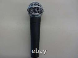 Shure SM58 Black Dynamic Handheld Vocal Microphone Good Condition From Japan