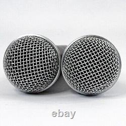 Shure SM58 Cardioid Dynamic Vocal Microphone Pair