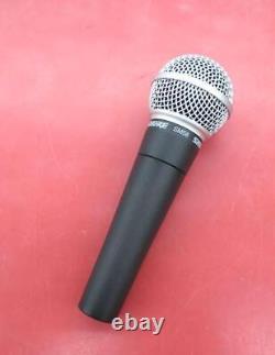 Shure SM58 Cardioid Dynamic Vocal Microphone Used in Good Working Condition