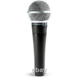 Shure SM58-LC Professional Cardioid Dynamic Live Performance Vocal Microphone