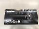 Shure Sm58-lce High Output Cardioid Dynamic Handheld Vocal Microphone Unused