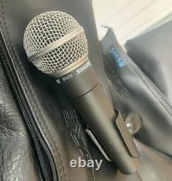 Shure SM58 Professional Vocal Dynamic Microphone Live PA/Studio Singer Mic/Case