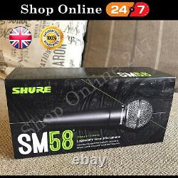 Shure SM58 S with On/Off Switch Dynamic Vocal Microphone U. K Seller