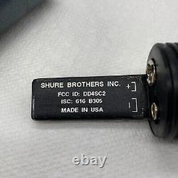Shure SM58 SC2-CM Wireless Handheld Dynamic Microphone 192.600 MHz Black