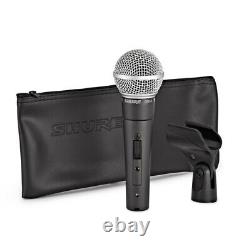Shure SM58 SE Cardioid Dynamic Handheld Vocal Microphone with On-Off Switch