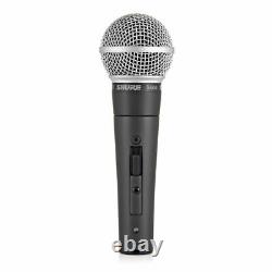 Shure SM58 SE Cardioid Dynamic Handheld Vocal Microphone with On-Off Switch