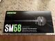Shure Sm58 Vocal Microphone With Clip And Carry Pouch New In Box