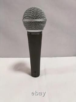 Shure SM58 Wired Dynamic Microphone Mint-Good condition-Sounds great-Japan