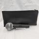 Shure Sm58s Dynamic Microphone With Storage Pouch Good Condition From Japan