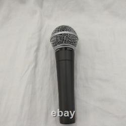 Shure SM58S Dynamic Microphone With Storage Pouch Good Condition From Japan