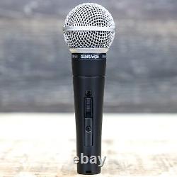 Shure SM58S Unidirectional Cardioid Dynamic Pro Vocal Microphone On/Off Switch