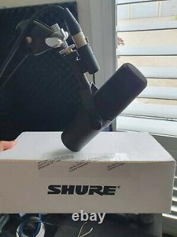 Shure SM7B Cardioid Dynamic Broadcast Studio Microphone Used for Streaming