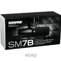 Shure SM7B Cardioid Dynamic Microphone New Full Warranty
