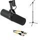Shure Sm7b Cardioid Dynamic Microphone With Stand Bundle