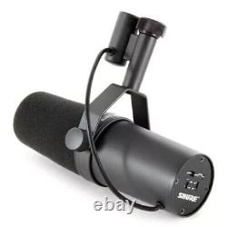 Shure SM7B Cardioid Dynamic Vocal Broadcast Microphone Sealed in Box-Black