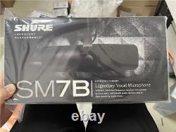 Shure SM7B Cardioid Dynamic Vocal Broadcast Microphone Sealed in Box-Black