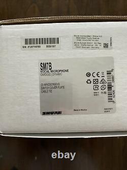 Shure SM7B Cardioid Dynamic Vocal Microphone, New In Box