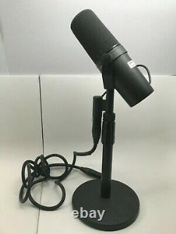 Shure SM7B Cardioid Dynamic Vocal Microphone With Mic Stand And Xlr Cable