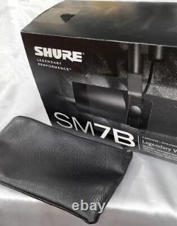Shure SM7B Cardioid Dynamic Vocal Studio Recording Microphone