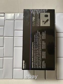 Shure SM7B Dynamic Cardioid Vocal Microphone Brand New In Box