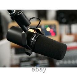 Shure SM7B Dynamic Vocal Microphone Cardioid Pattern Presence Boost IN STOCK