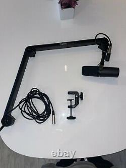 Shure SM7B Microphone With Gator Frameworks Broadcast Mount Included