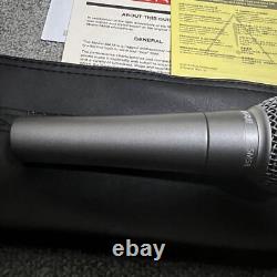 Shure Sm58-50A Dynamic Microphone 50Th Anniversary Limited Model Microphone Safe