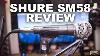 Shure Sm58 Dynamic Mic Review Test