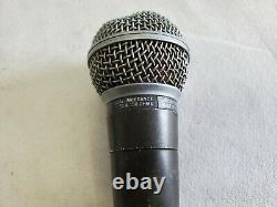 Shure Sm58 Unidirectional Dynamic Microphone Pair #1200 Vintage Condition