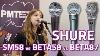 Shure Sm58 Vs Beta 58a Vs Beta 87a Vocal Mic Comparison