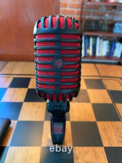 Shure Super 55 Limited Edition Red / Black 55 BCR Rare! James Hetfield