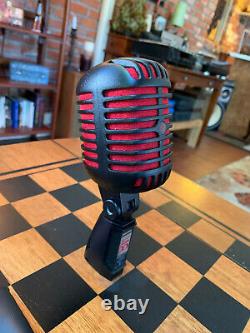 Shure Super 55 Limited Edition Red / Black 55 BCR Rare! James Hetfield