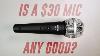 Shure Sv100 Budget Mic Review Test Compared To Xm8500 Sm48 Sm58