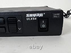Shure ULXS4 J1 Wireless Microphone Receiver 554-590 MHz NO POWER SUPPLY/ANTENNAS