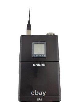 Shure UR1 L3 638-698MHz Compact Wireless Bodypack Transmitter Pro Audio Unit
