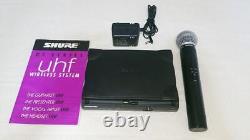 Shure UT4/SM58 Wireless receivers and wireless microphones tested