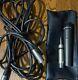 Shure Unidyne Iii Sm57 Vintage Dynamic Microphone Made In Usa With Cables