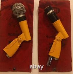 Shure Unidyne lll Dynamic Vintage Microphone XLR-4 Working +(2) Extra Mics READ