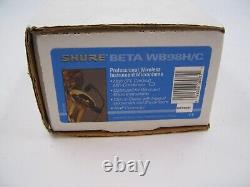 Shure WB98H/C Clip-on Condenser Instrument Mic Wireless WB98HC Beta 98 open box