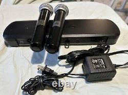 Shure Wireless Dual Pg88 M7 662-674mhz Pg58 Handhelds