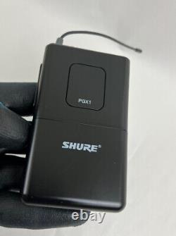 Shure Wireless PGX1 Transmitter L5 644-662Mhz CLEAN Fresh Batteries Ships FAST
