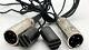 Two Vintage Shure Dynamic Lavalier Microphone Sm11 Tested Works Great