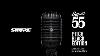 The Super 55 Deluxe Vocal Microphone Pitch Black Edition Shure