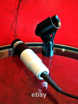 Two vintage 1990's Shure 545L dynamic cardioid microphones Low Z w extras SM57 2