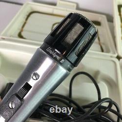 Unidyne B Dynamic 2 Shure Brothers PE 515 Vintage 1970s Audio Band Microphones
