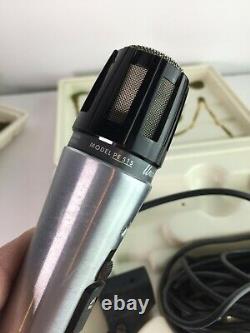 Unidyne B Dynamic 2 Shure Brothers PE 515 Vintage 1970s Audio Band Microphones